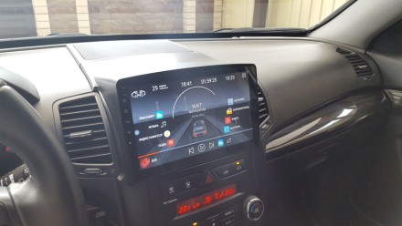 Магнитола на Андроид для KIA Sorento XM 2009-2012 Compas S300 (Средняя версия)