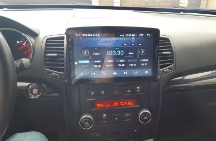 Магнитола на Андроид для KIA Sorento XM 2009-2012 Compas S300 (Средняя версия)