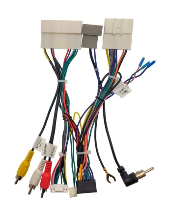 Комплект проводов для установки магнитолы в Nissan 2014 - 2019 (осн,ант,м/руль,CAN,CAM360) прав руль RZC