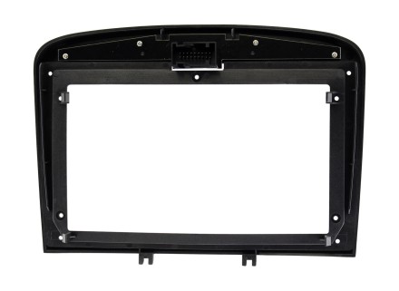 Рамка для установки в Peugeot 308 (07-13), 408 (12-17) Серая, для дисплея 9 дюймов