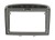 Рамка для установки в Peugeot 308 (07-13), 408 (12-17) Серая, для дисплея 9 дюймов