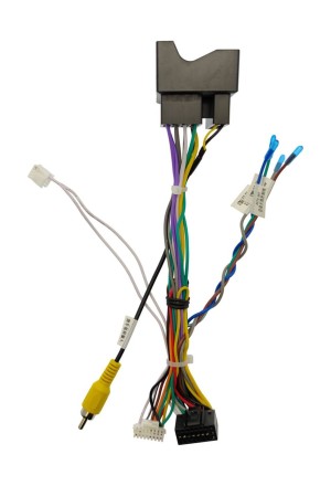 Комплект проводов для установки магнитолы в Peugeot 307 (основной, USB, CAN)