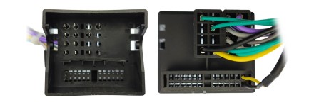 Комплект проводов для установки магнитолы в Peugeot 307 (основной, USB, CAN)