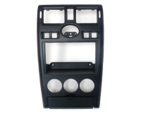 Рамка переходная 2din LADA Priora (08-13) черная матовая с карманом