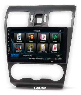 Рамка переходная SUBARU Forester (12-16), Impreza (11-16), XV (11-16) для дисплея 9 дюймов