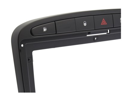 Рамка для установки в Peugeot 308 (07-13), 408 (12-17) Черная, для дисплея 9 дюймов
