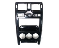 Рамка переходная 2din LADA Priora (08-13), черный глянец