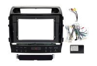 Установочный комплект для дисплеев 10 дюймов в Toyota Land Cruiser 2007 - 2009 Тип C