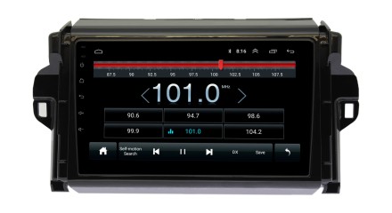 Магнитола на Андроид для Toyota 230х130мм Corolla (16-19) и др. тип 2 COMPASS TSN-2K, 4G, DSP, CarPlay