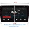 Рамка переходная в Toyota Hilux (11-15) для дисплея 9 дюймов (авто с кондиционером)