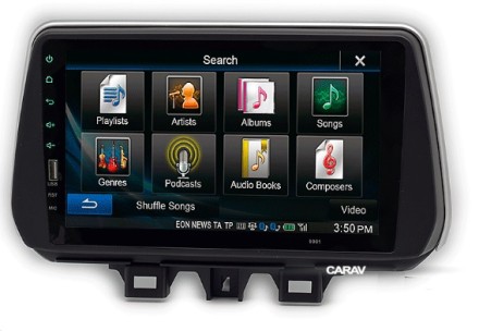 Рамка переходная HYUNDAI Tucson (18+) для дисплея 9 дюймов