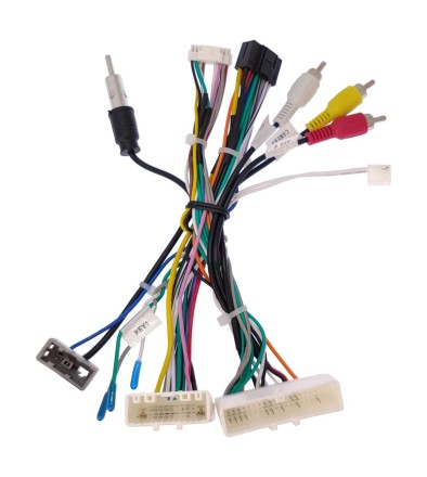 Комплект проводов для установки магнитолы в Nissan 2014+ (основной, антенна, мультируль, CAN, CAM360)