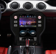 Головное устройство для Ford Mustang (2014+) Tesla-Style для комплектаций с климат-контролем