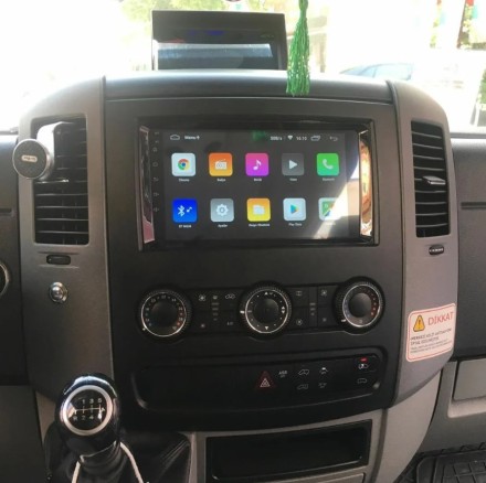 Магнитола на Андроид для Mercedes Benz A ,B, Sprinter, Viano, Vito,VW Crafter COMPASS TSN-2K, 4G, DSP, CarPlay