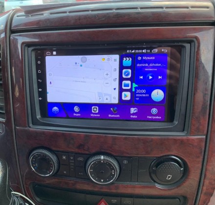 Магнитола на Андроид для Mercedes Benz A ,B, Sprinter, Viano, Vito,VW Crafter COMPASS TSN-2K, 4G, DSP, CarPlay