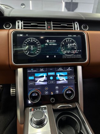 Монитор Android моторизированный 12,3 дюймов для Land Rover Range Rover 4 2016-2017