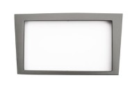 Рамка переходная 2din Opel Astra G, Vectra C, Corsa C (Серая) без ребра Рамка переходная 2din Opel Astra G, Vectra C, Corsa C (Серая) без ребра