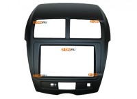 Рамка переходная 2din Mitsubishi ASX, PEUGEOT 4008 2012+, CITROEN C4 AirCross 2012+ (без платы для сохранения функций сигнальных ламп AirBag и аварийк Рамка переходная 2din Mitsubishi ASX, PEUGEOT 4008 2012+, CITROEN C4 AirCross 2012+ (без платы для сохранения функций сигнальных ламп AirBag и аварийк
