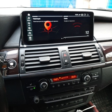 Монитор Android 12,3 дюймов для BMW X5/X6 (E70/E71) 2007-2010 CCC