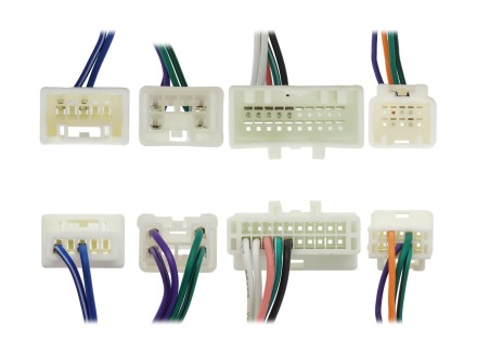 Установочный комплект для дисплеев MFB типа в Toyota Crown 2003 - 2008 (чёрный)