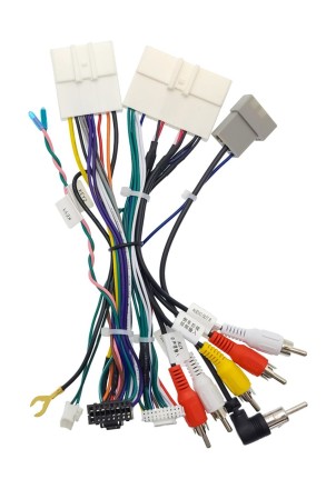 Комплект проводов для установки магнитолы в Nissan Murano 2016+ (основной, CAN, 360, AMP)