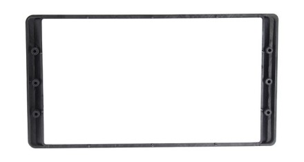 Рамка переходная 2din УАЗ Патриот (14+) темно-серая