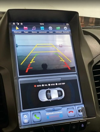 Головное устройство для Ford Ranger (2011-2015) Tesla-Style