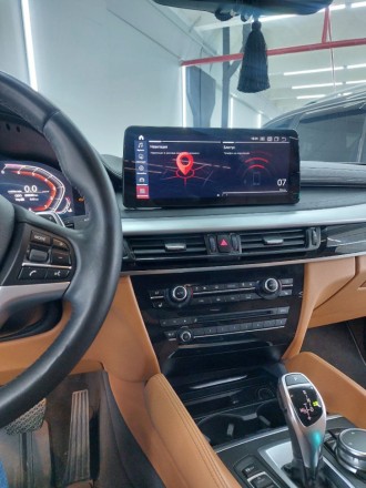 Монитор Android 12,3 дюймов для BMW X5/X6 (F15/F16) 2017-2019 NBT-EVO