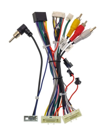 Комплект проводов для установки магнитолы в Nissan 2014 - 2020 (осн., ант., мультируль, CAN, CAM360) RZC