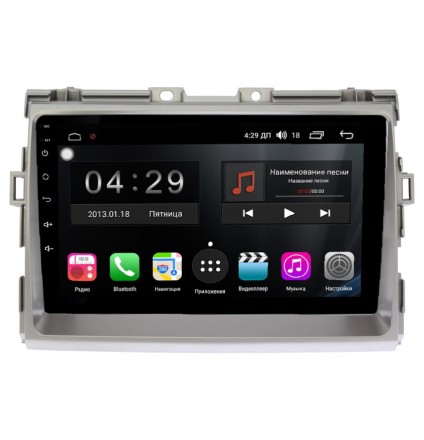 Магнитола на Андроид для Toyota Estima 2006-2016 (для авто без круг. обзора) COMPASS TSN-2K, 4G, DSP, CarPlay