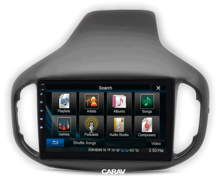 Рамка переходная в CHERY Tiggo 7 (2016+) для дисплея 10 дюймов