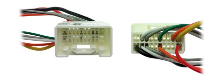 Комплект проводов для установки магнитолы в Toyota 2003 - 2013 (осн, ант, м/руль, CAN, AMP) Тип2