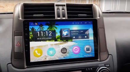 Штатное головное устройство 9 дюймов (магнитола) Toyota Land Cruiser Prado 150 (10-13) Winca S195 R