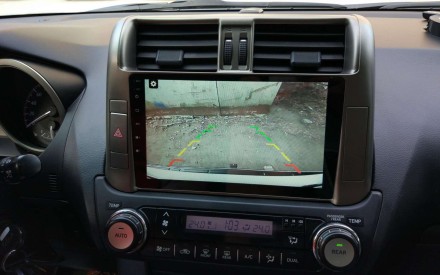 Штатное головное устройство 9 дюймов (магнитола) Toyota Land Cruiser Prado 150 (10-13) Winca S195 R