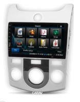 Рамка переходная KIA Cerato (TD), Forte (TD), Naza Forte (09-12) для дисплея 9 дюймов (без климат-контроля) 