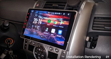 Магнитола на Андроид для Toyota Verso (2009-2016) COMPASS TSN-2K, 4G, DSP, CarPlay
