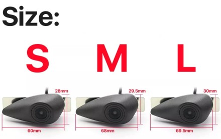 Видеокамера Фронтальная Hyundai в эмблему, средний размер