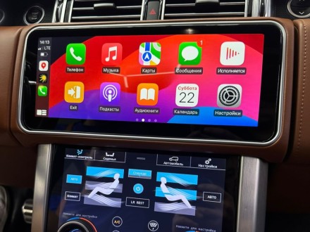 Монитор Android моторизированный 12,3 дюймов для Land Rover Range Rover Sport 2 2016-2017