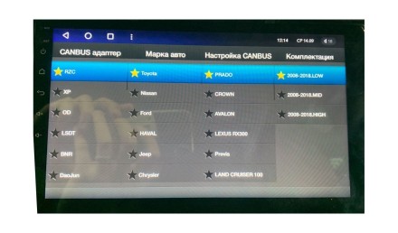 Комплект проводов для установки магнитолы в Toyota 2012 + (основной, антенна, мультируль, CAN, CAM, AMP)