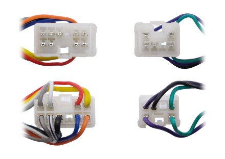 Комплект проводов для установки магнитолы в Toyota 2012 + (основной, антенна, мультируль, CAN, CAM)