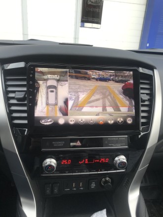 Штатная магнитола на Андроид для Mitsubishi Pajero Sport 2019+ Redpower 710 серии