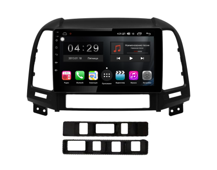 Магнитола для Hyundai Santa Fe 2006-2012 Compas S300 (Средний класс) с 2K экраном