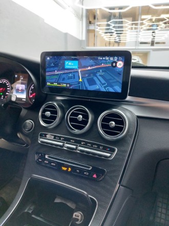 Монитор Android 10,25 дюймов для Mercedes-Benz A/B/C/CLA/CLS/G/GLA/GLC/V260/X-Класс 2014-2019 NTG 5.0/5.1