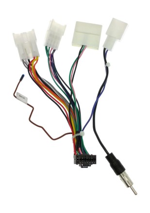 Комплект проводов для установки магнитолы в Toyota 2012+ (основной, антенна, мультируль 28пин, USB)