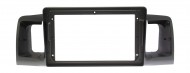 Рамка переходная TOYOTA Corolla (01-04) для дисплея 9 дюймов ЧЕРНЫЙ цвет