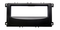 Рамка переходная 1din Ford Focus II, Mondeo, S-Max, C-Max (07+), Galaxy (06+), Kuga (08+), Черный