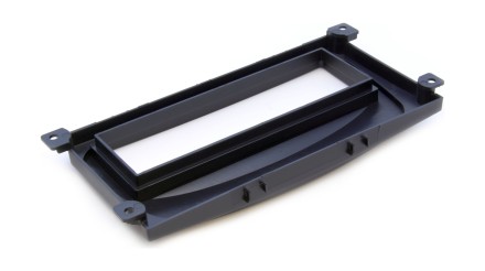 Рамка переходная 1din Ford Focus II, Mondeo, S-Max, C-Max (07+), Galaxy (06+), Kuga (08+), Черный