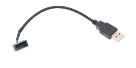 Переходник для подключения штатного USB разъема Citroen, Peugeot к новой магнитоле