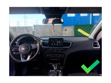 Рамка переходная KIA Ceed (18-22) для дисплея 9 дюймов, Тип 3