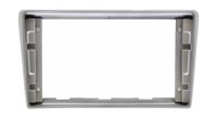 Рамка переходная в Toyota Avensis 2002-2008 для дисплея 9 дюймов, серебро